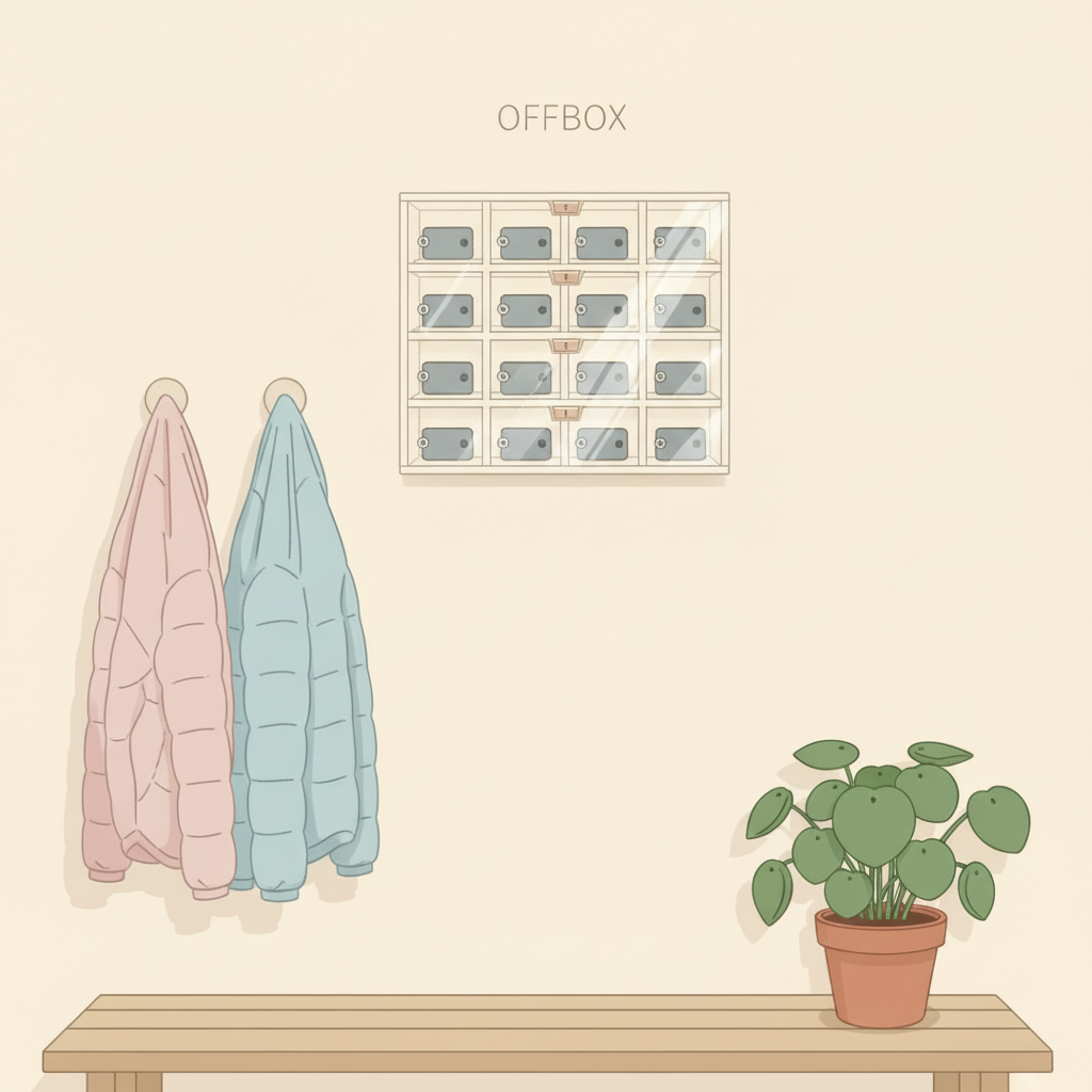 OffBox cloakroom mount